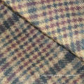 High cost performance polyester imitated TR plaid printed fabric for winter coat and men's shirt